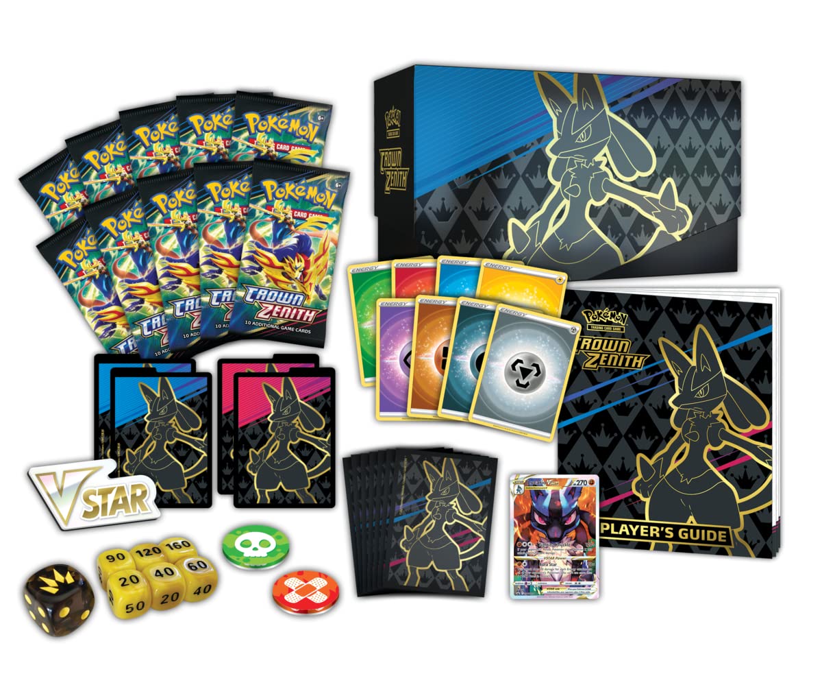Pokémon TCG Sword & Shield: 12.5 Crown Zenith Elite Trainer Box Set