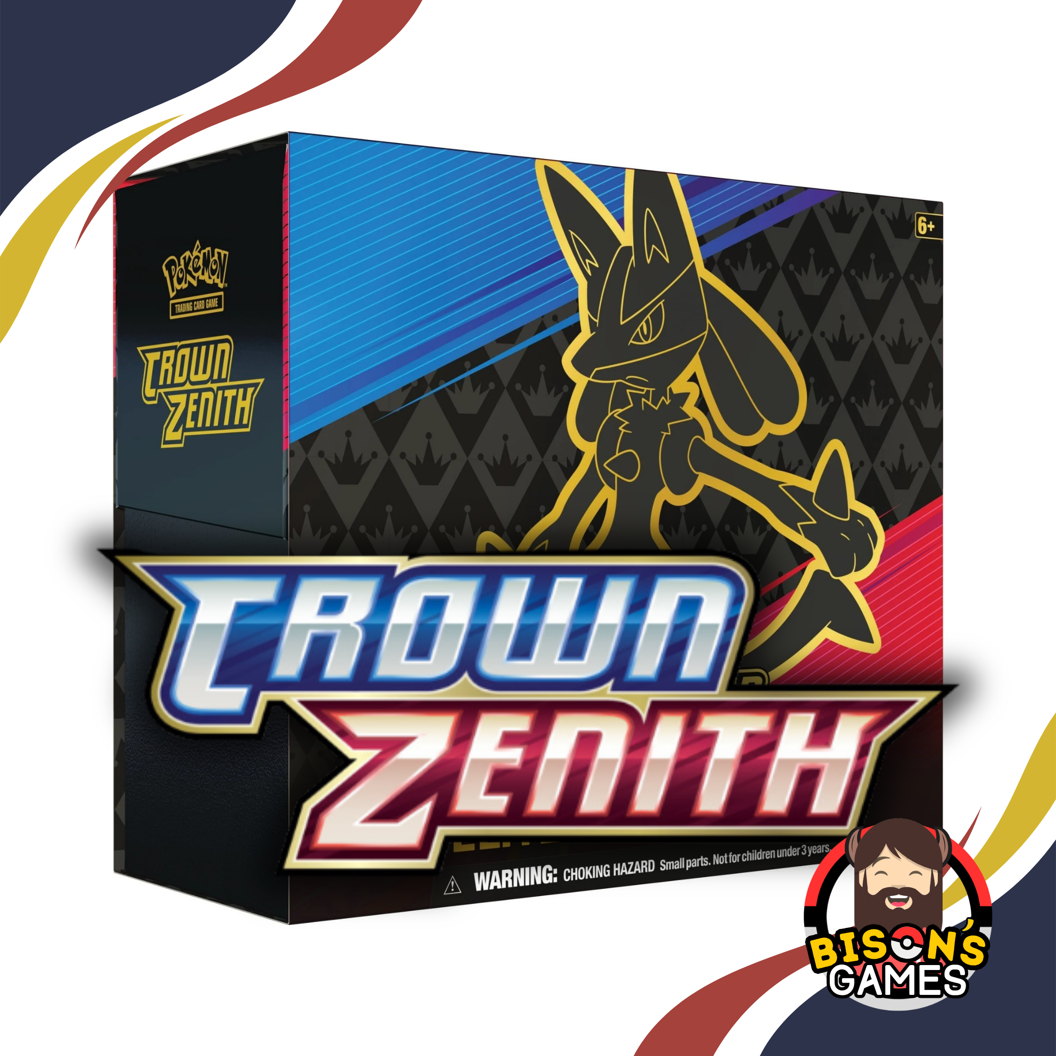 Pokmon TCG Sword & Shield: 12.5 Crown Zenith Elite Trainer Box Set Bison's Games LLC Pokmon TCG Sword & Shield: 12.5 Crown Zenith Elite Trainer Box Set Bison's Games LLC