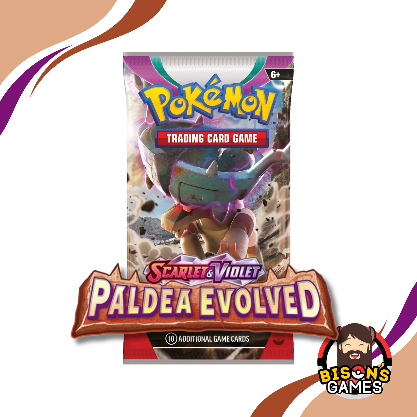 Pokémon TCG Scarlet & Violet: SV02 Paldea Evolved Booster Pack (10x)