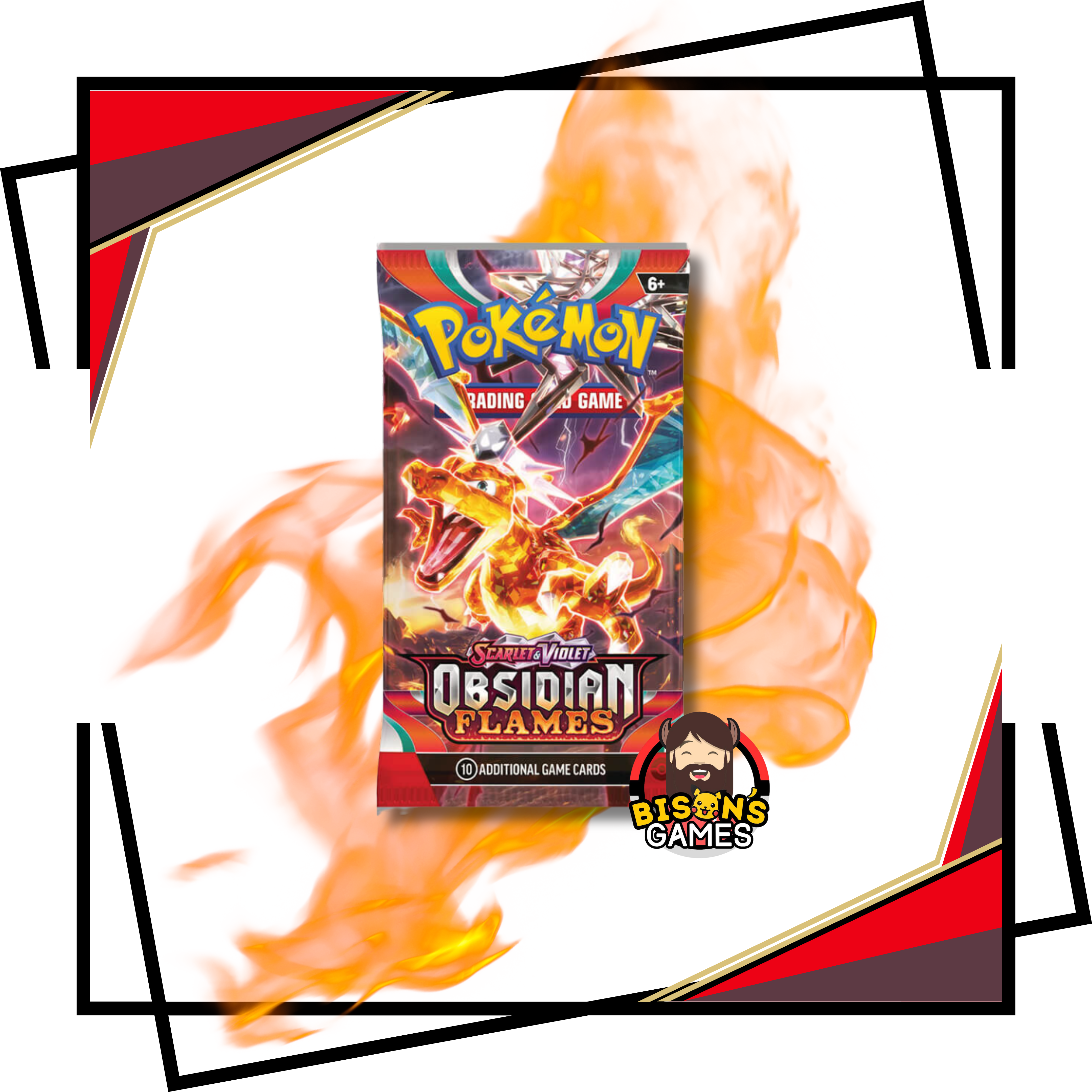Obsidian Flames Booster Pack Bison's Games LLC Obsidian Flames Booster Pack Bison's Games LLC