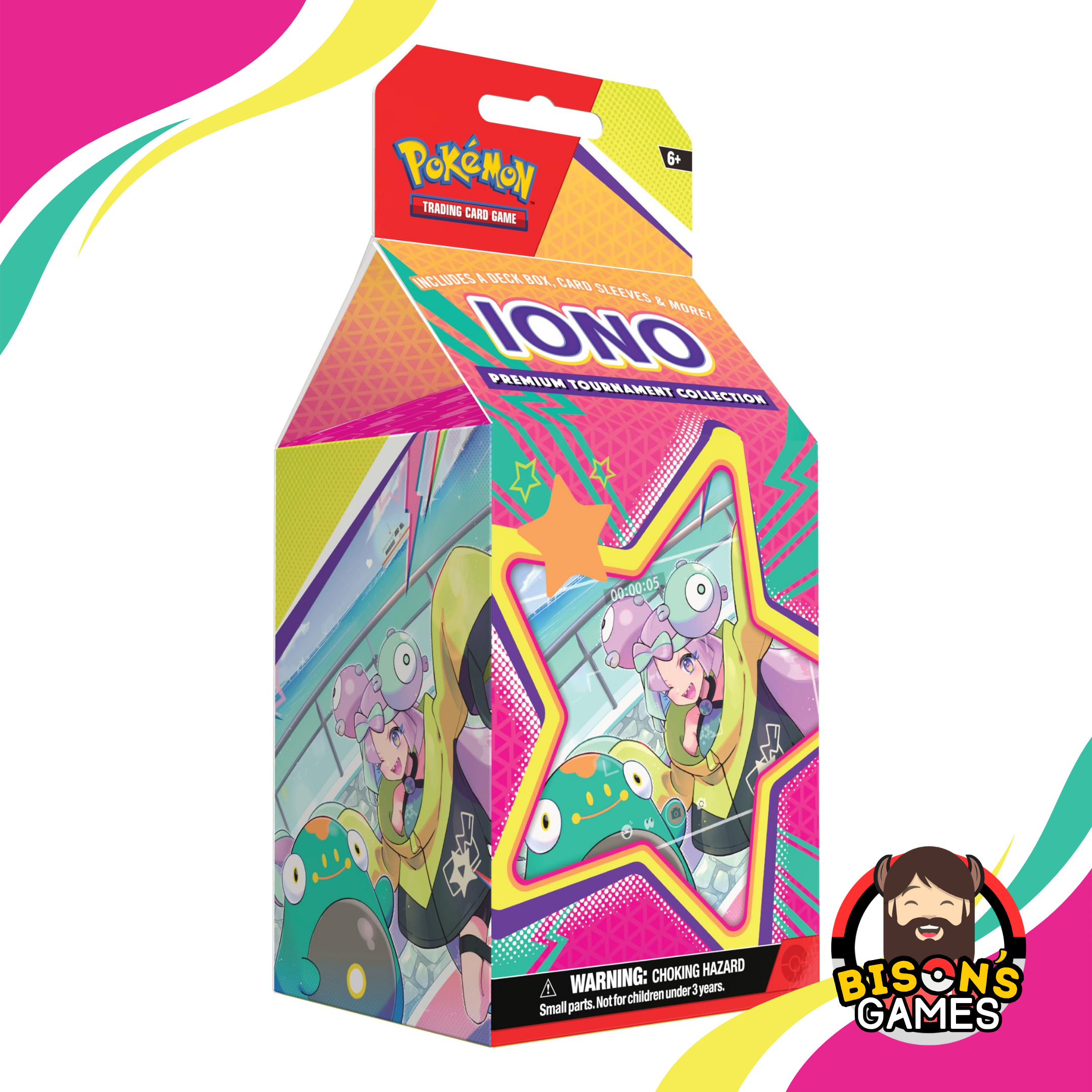 Pokmon TCG Scarlet & Violet: Iono Premium Tournament Collection Box S Pokmon TCG Scarlet & Violet: Iono Premium Tournament Collection Box S