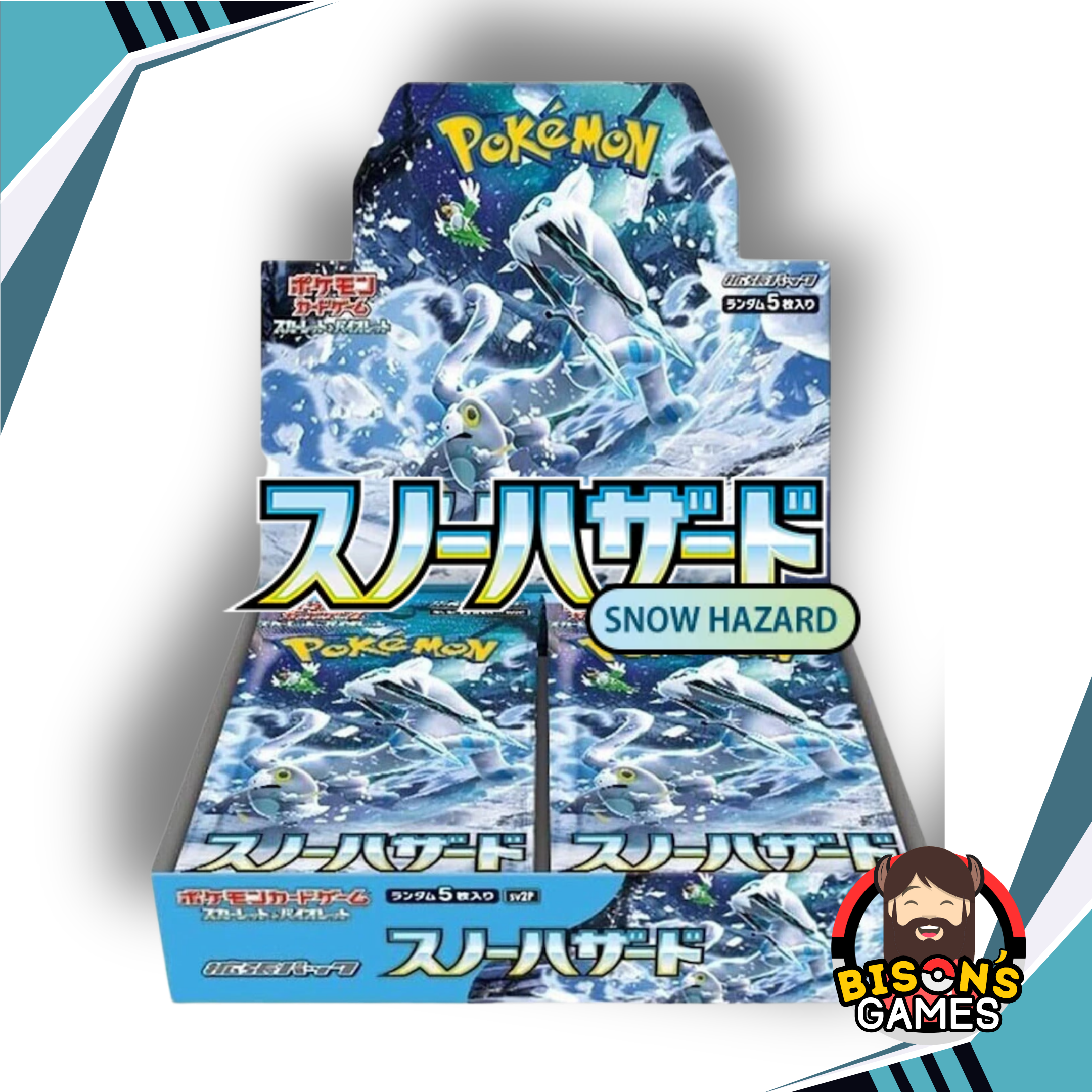 Pokmon TCG Scarlet & Violet: SV2p Snow Hazard Booster Box {Japanese} Bison's Games LLC Pokmon TCG Scarlet & Violet: SV2p Snow Hazard Booster Box {Japanese} Bison's Games LLC