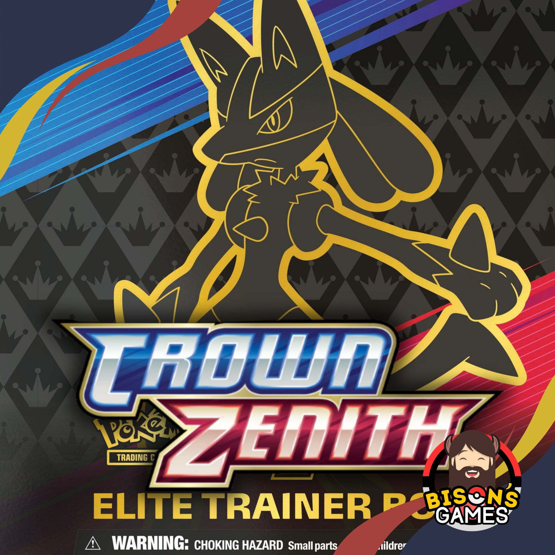 Pokmon TCG Sword & Shield: 12.5 Crown Zenith Elite Trainer Box Set Bison's Games LLC Pokmon TCG Sword & Shield: 12.5 Crown Zenith Elite Trainer Box Set Bison's Games LLC