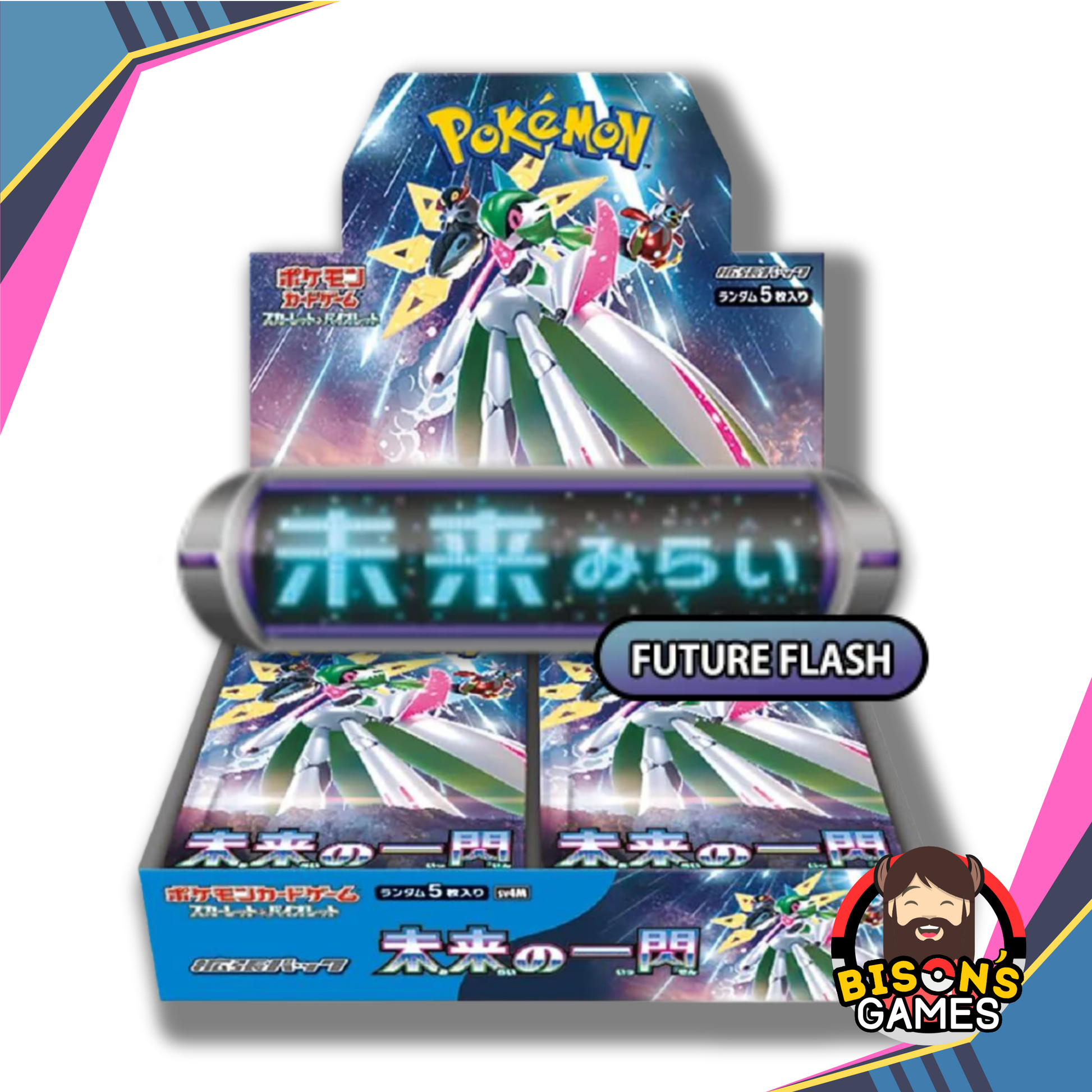 Pokmon TCG Scarlet & Violet: SV4m Future Flash Booster Box {Japanese} Bison's Games LLC Pokmon TCG Scarlet & Violet: SV4m Future Flash Booster Box {Japanese} Bison's Games LLC
