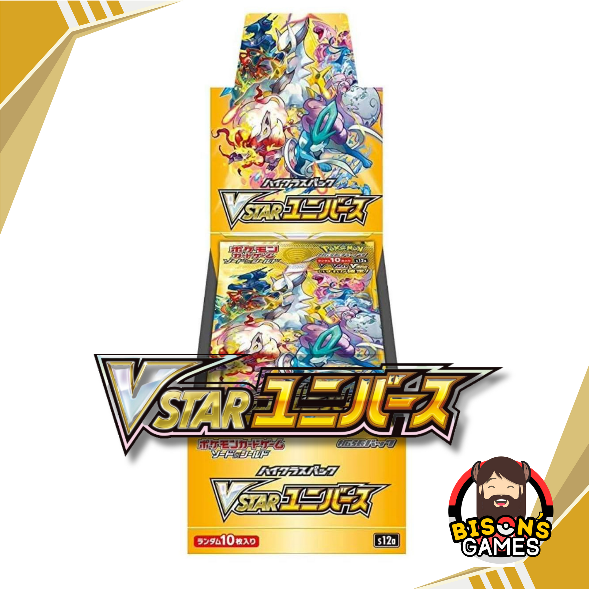 Pokmon TCG S12a Sword & Shield: Vstar Universe Booster Box {Japanese} Bison's Games LLC Pokmon TCG S12a Sword & Shield: Vstar Universe Booster Box {Japanese} Bison's Games LLC